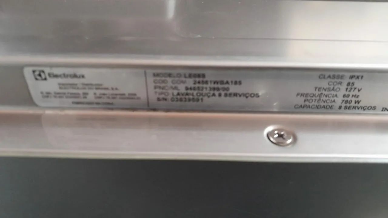Lava Louça Electrolux 8 serviços - Foto 3
