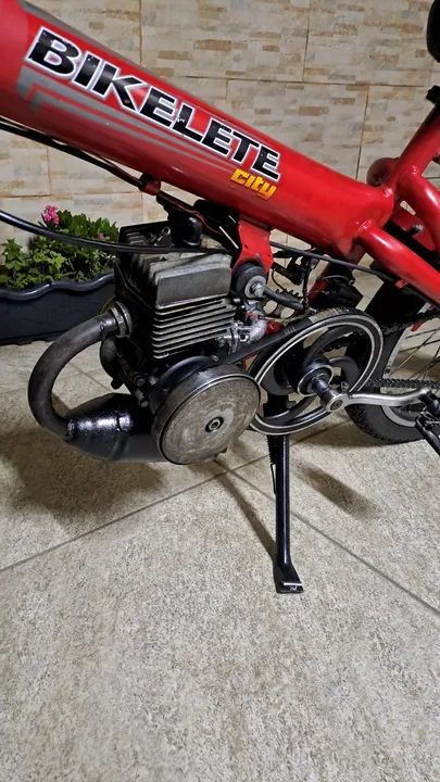 Moto Custom Vermelha - Foto 5