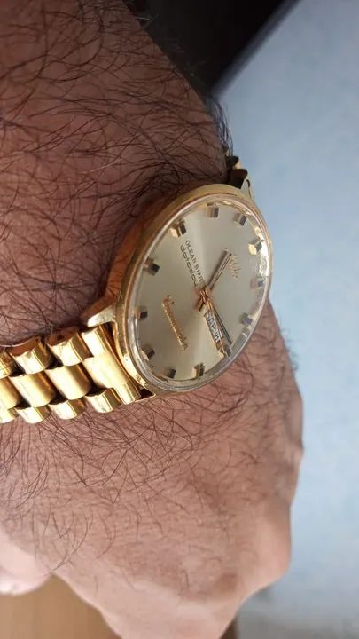 Relógio Mido Ocean Star Commander Automático Dourado - Foto 5