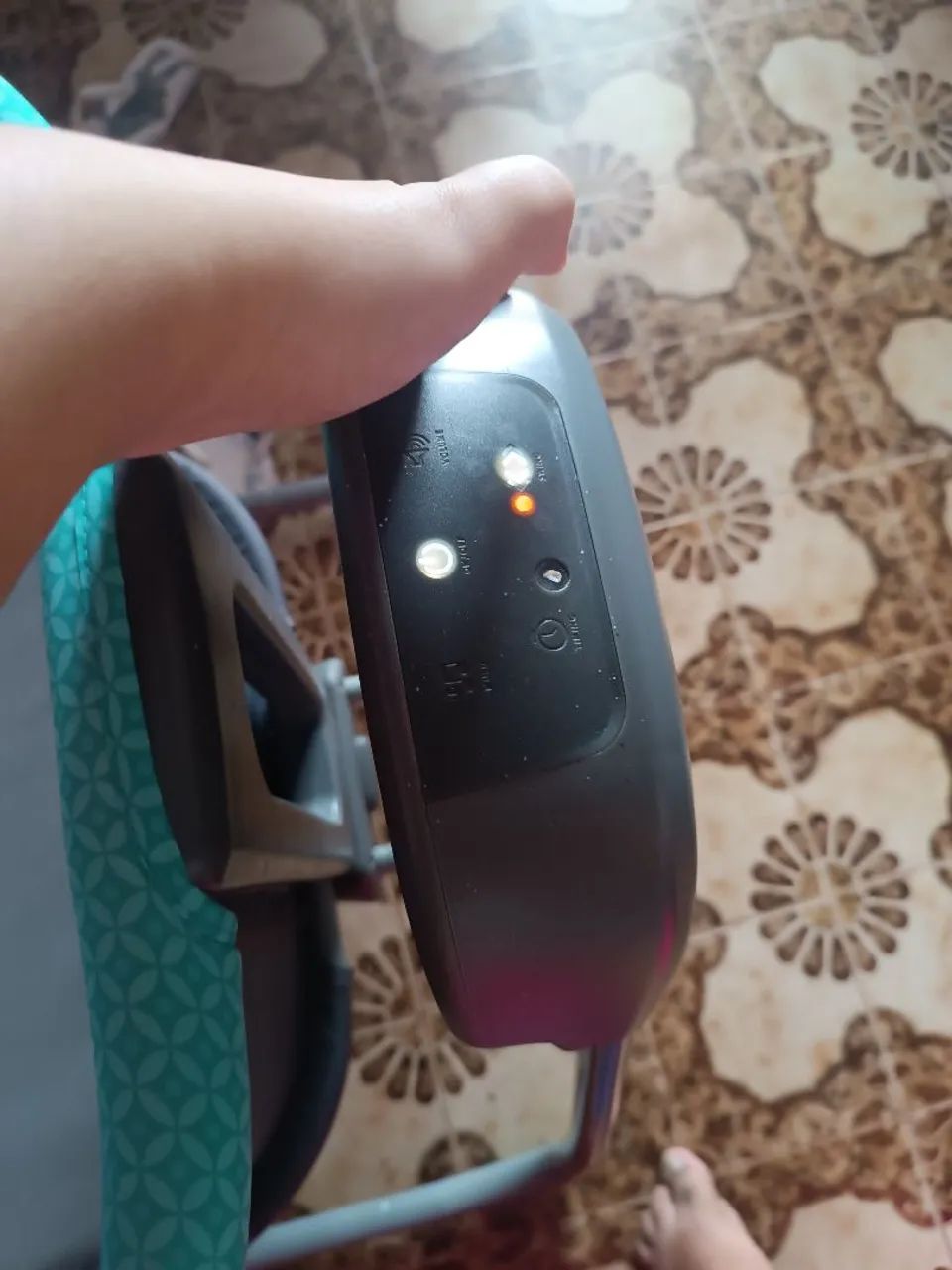 Berço portátil mastela com balanço e mosquiteiro - Foto 5