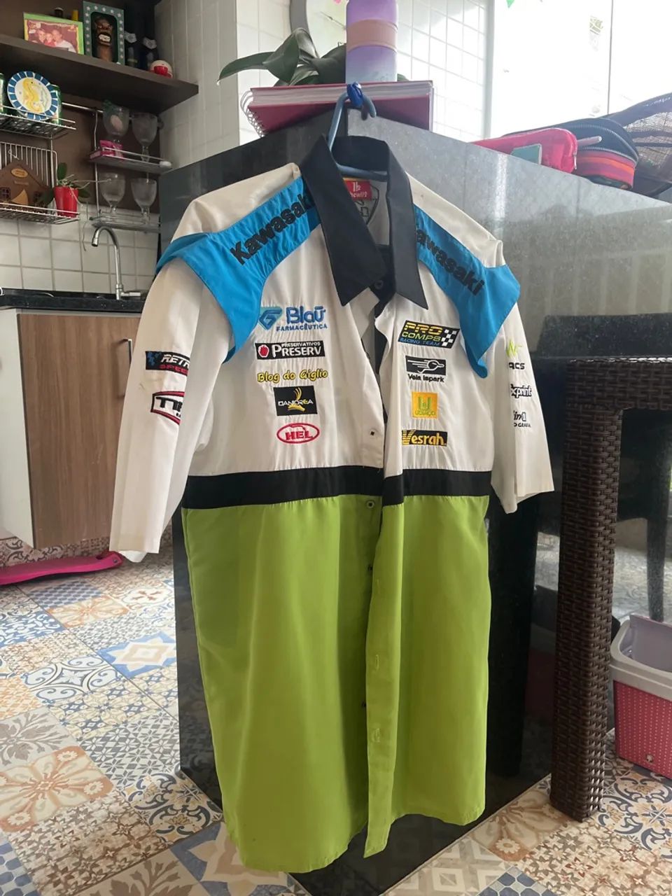 Camisa de Equipe Kawasaki Racing - Foto 3