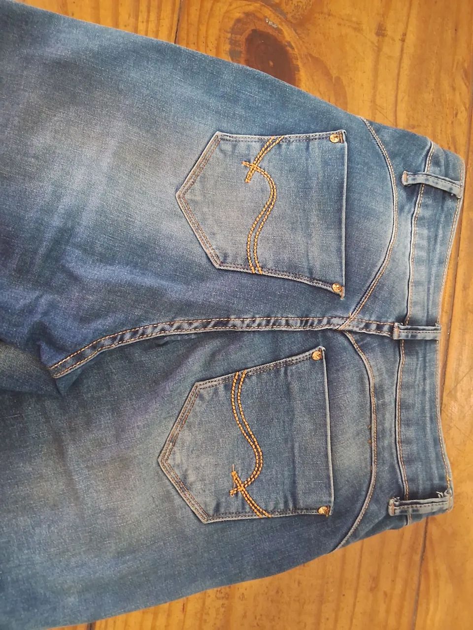 Bermuda Ciclista Jeans Feminina Levanta Bumbum - Foto 3