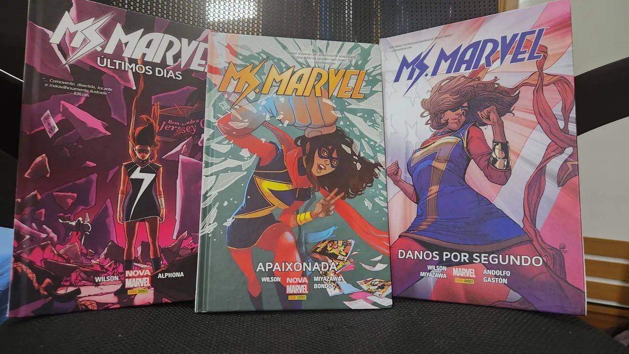 HQ Ms Marvel: Kamala Khan - Edições capa dura em português - Foto 2