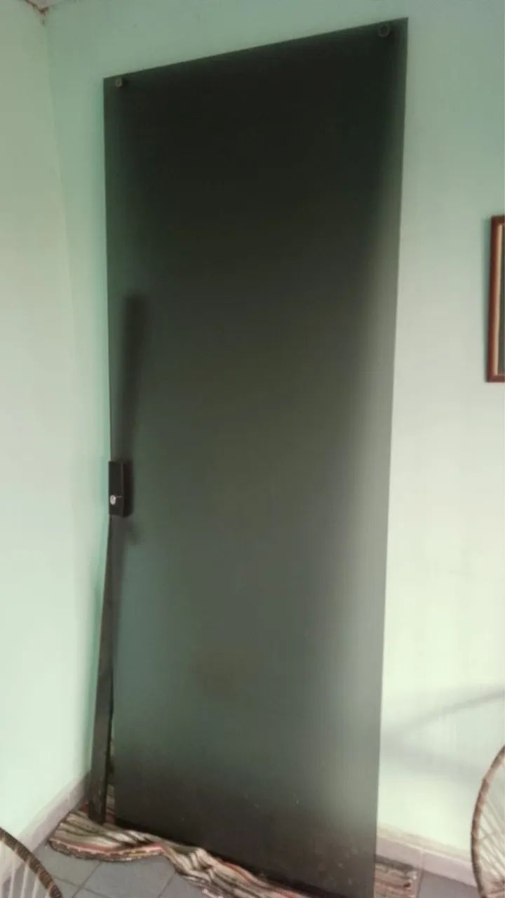 Porta de vidro de correr completa 64363474903555121