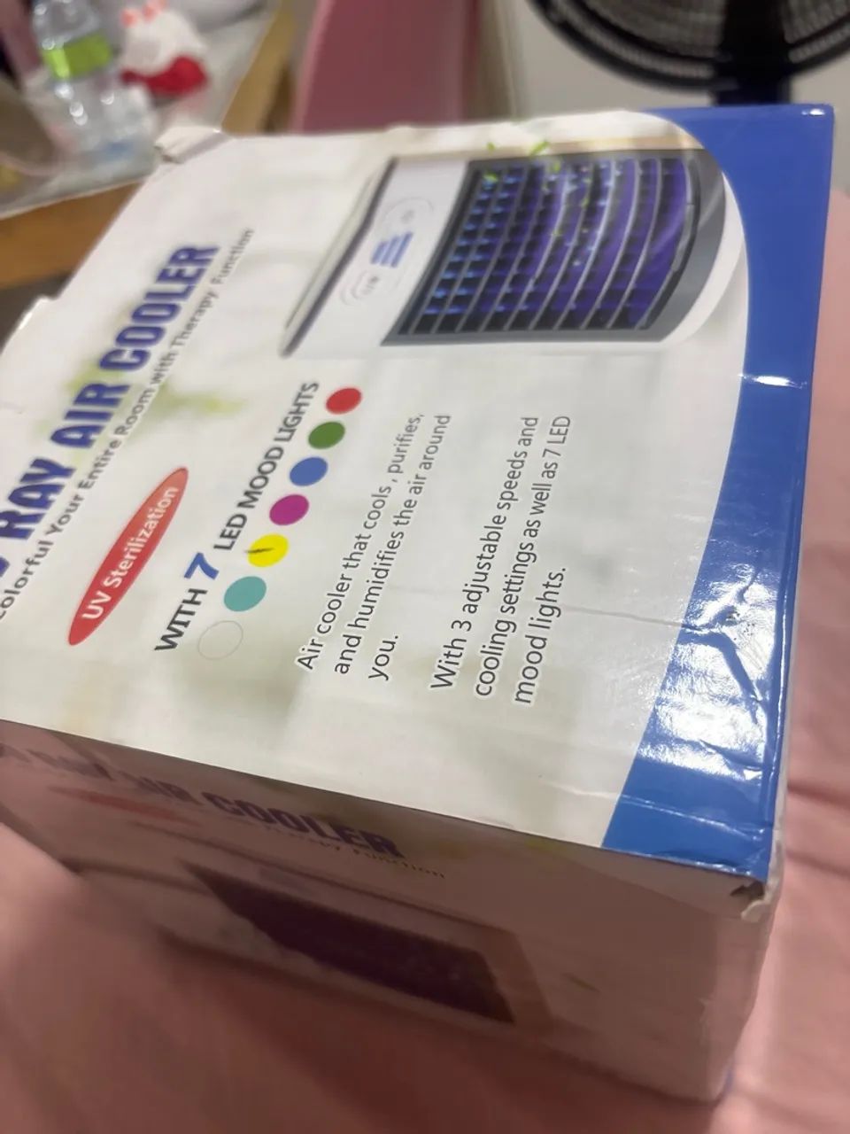 Climatizador de Ar UV Ray - Resfrescante e com Terapia - Foto 2