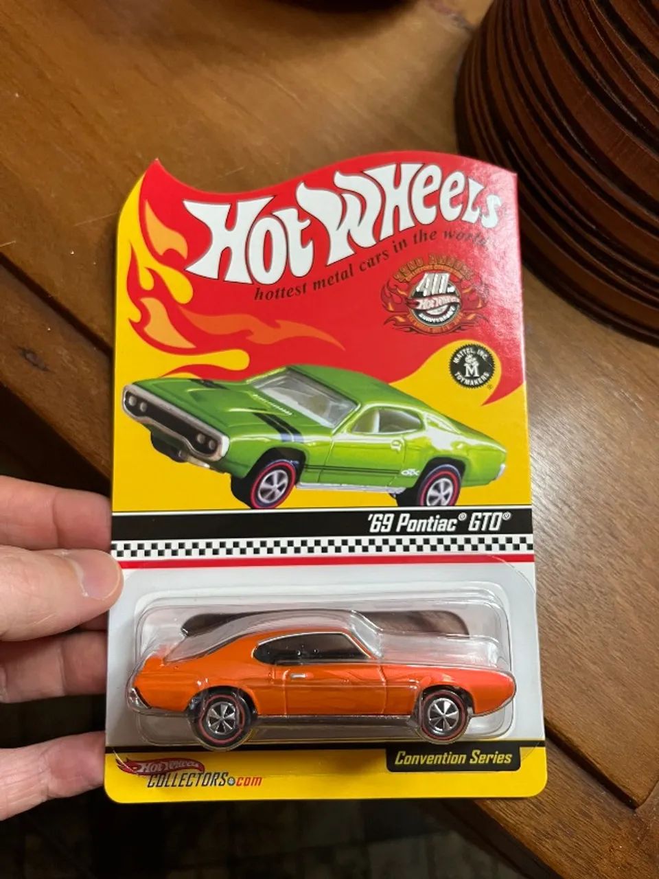 Miniatura Hot Wheels RLC Convention series 69 Pontiac GTO