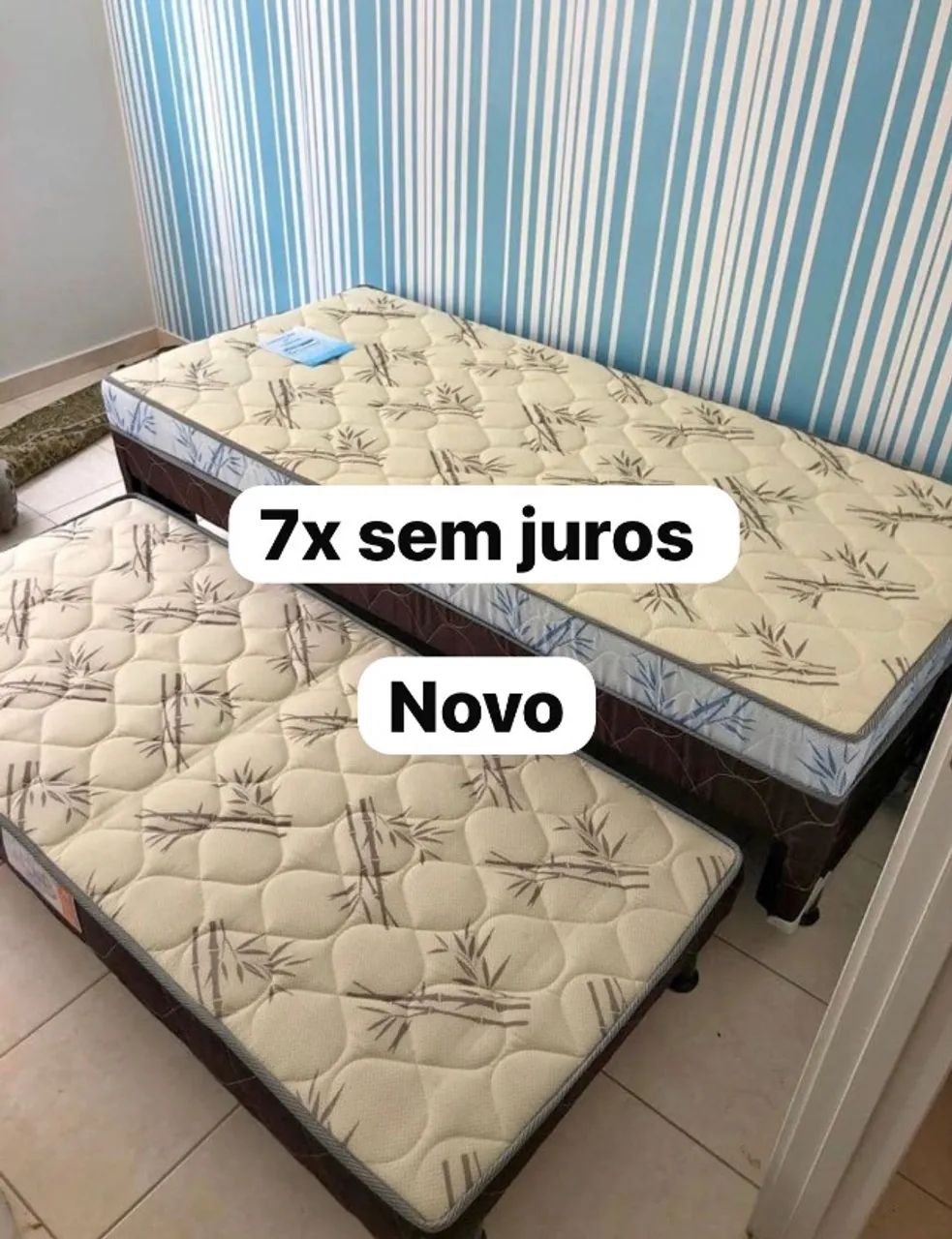 Cama box com auxilia hoje