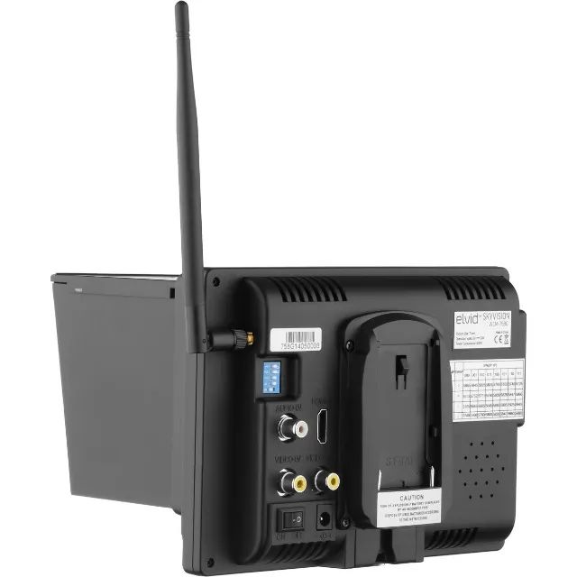 Monitor Elvid SkyVision WCM-758DVR 7" - Wireless LCD - Foto 5