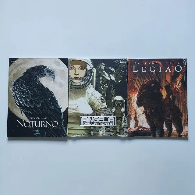 Coleção Fierro - Salvador Sanz - Noturno, Angela Della Morte e Legião