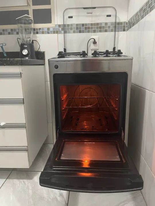 Fogão Consul 4 Bocas com Forno - Acendimento automático  - Foto 3