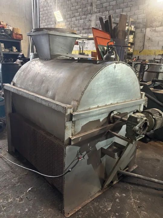 Tanque Misturador de Pás Ribbom Blender 800 Litros em Aço Inox com Aquecimento a Gás  - Foto 3