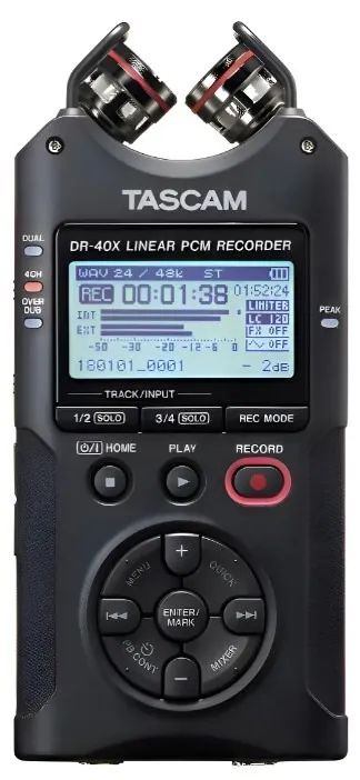 Gravador Tascam DR-40X