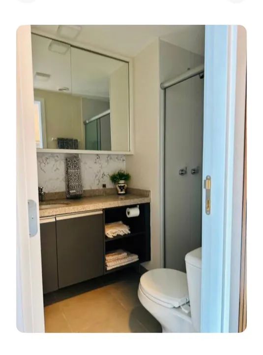 Studio novíssimo completamente mobiliado em Moemamoderno com varanda e armários - Foto 2