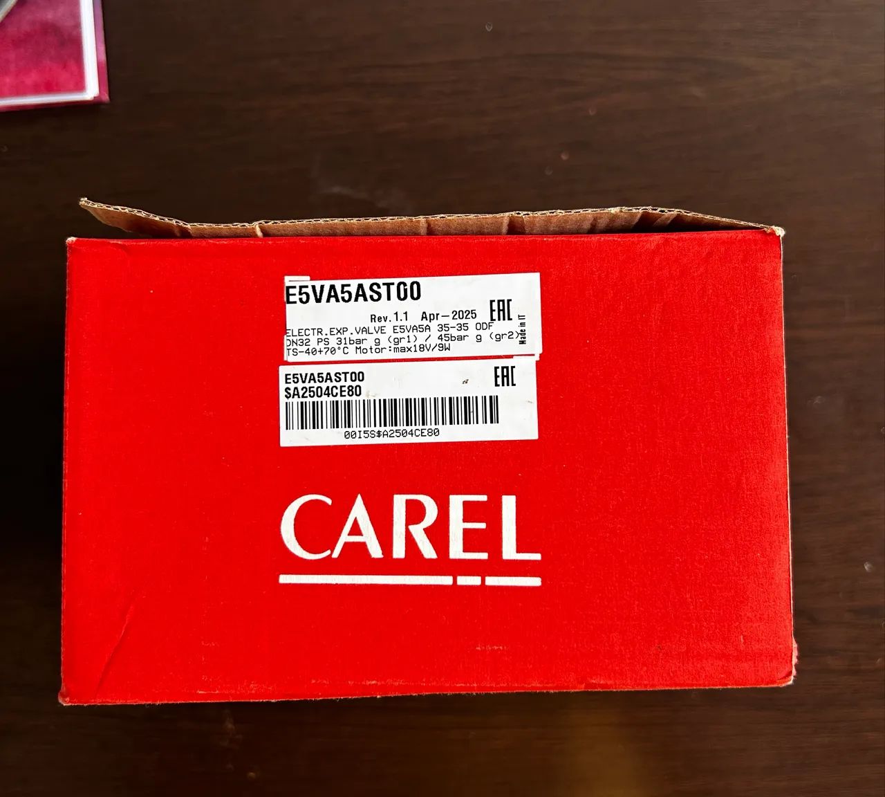 Válvula de Expansão Eletrônica CAREL E5VA5AST00 - Foto 2