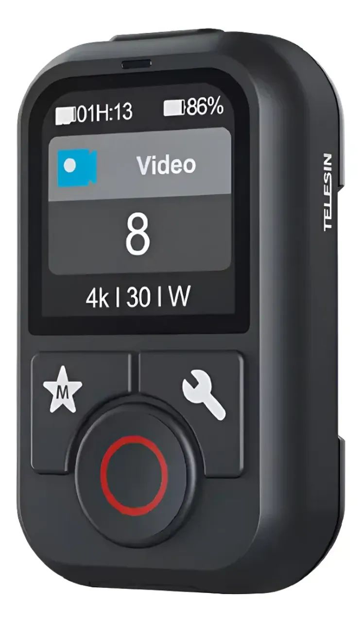 Telesin Controle Remoto T13 Para Gopro Hero 13-12-11-10-9-8 Preto - Foto 4