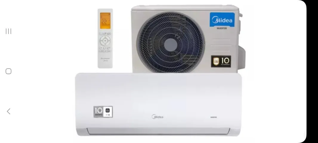 Ar condicionado split midea novo na caixa! 3600,00
