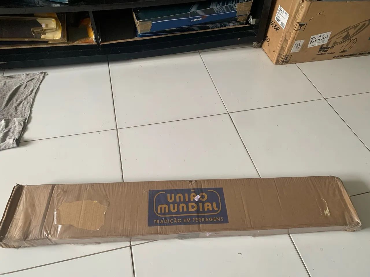 Puxador de portas alumínio ou madeira em alumínio novo veja fotos - Foto 3