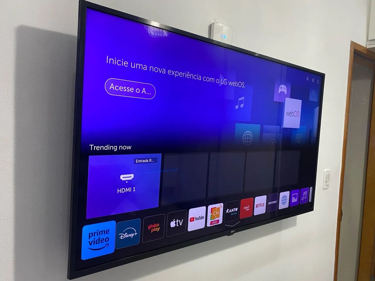 TV LG Smart 55 4K com webOS