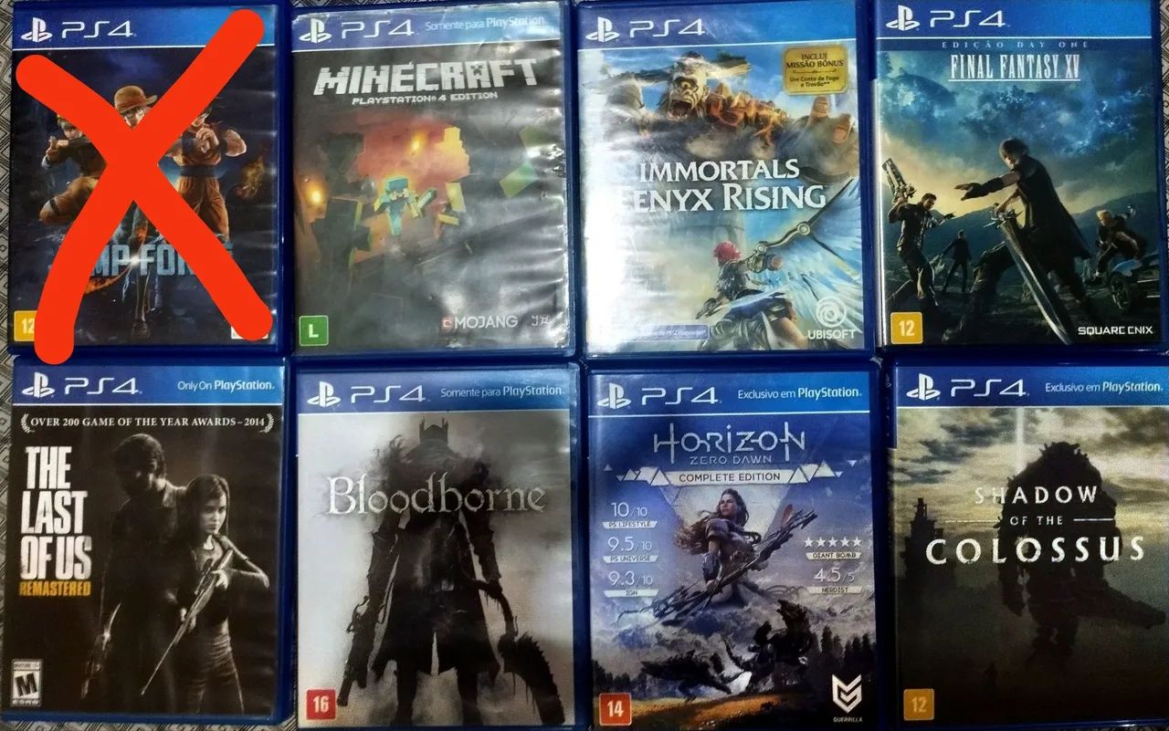 Jogos PS4 - Diversos Títulos