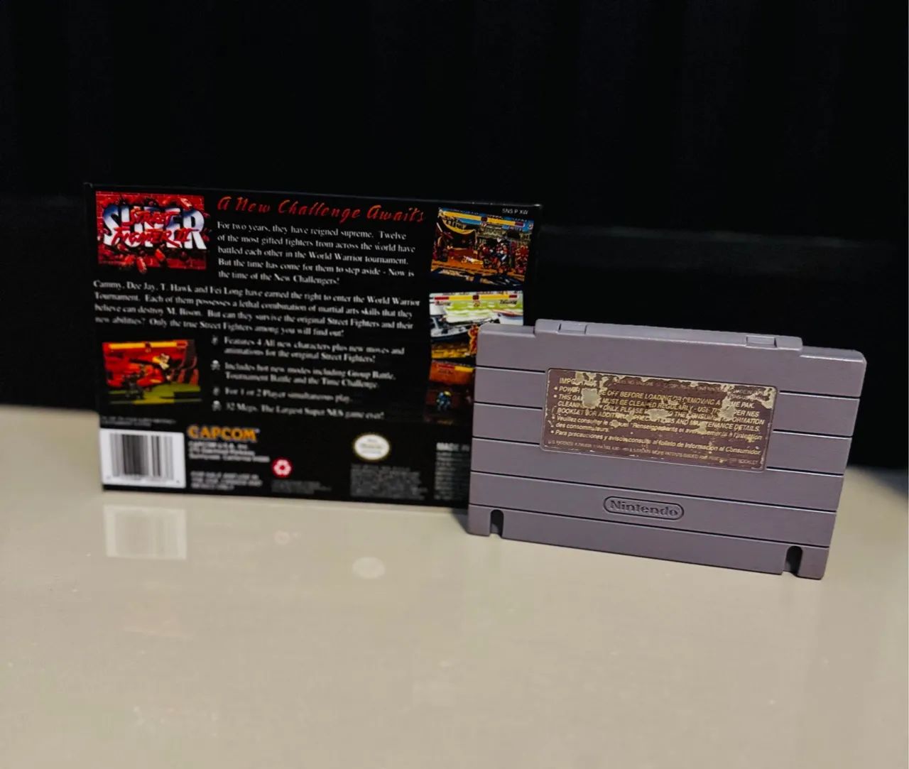 Super Street Fighter 2 Original Snes - Foto 2