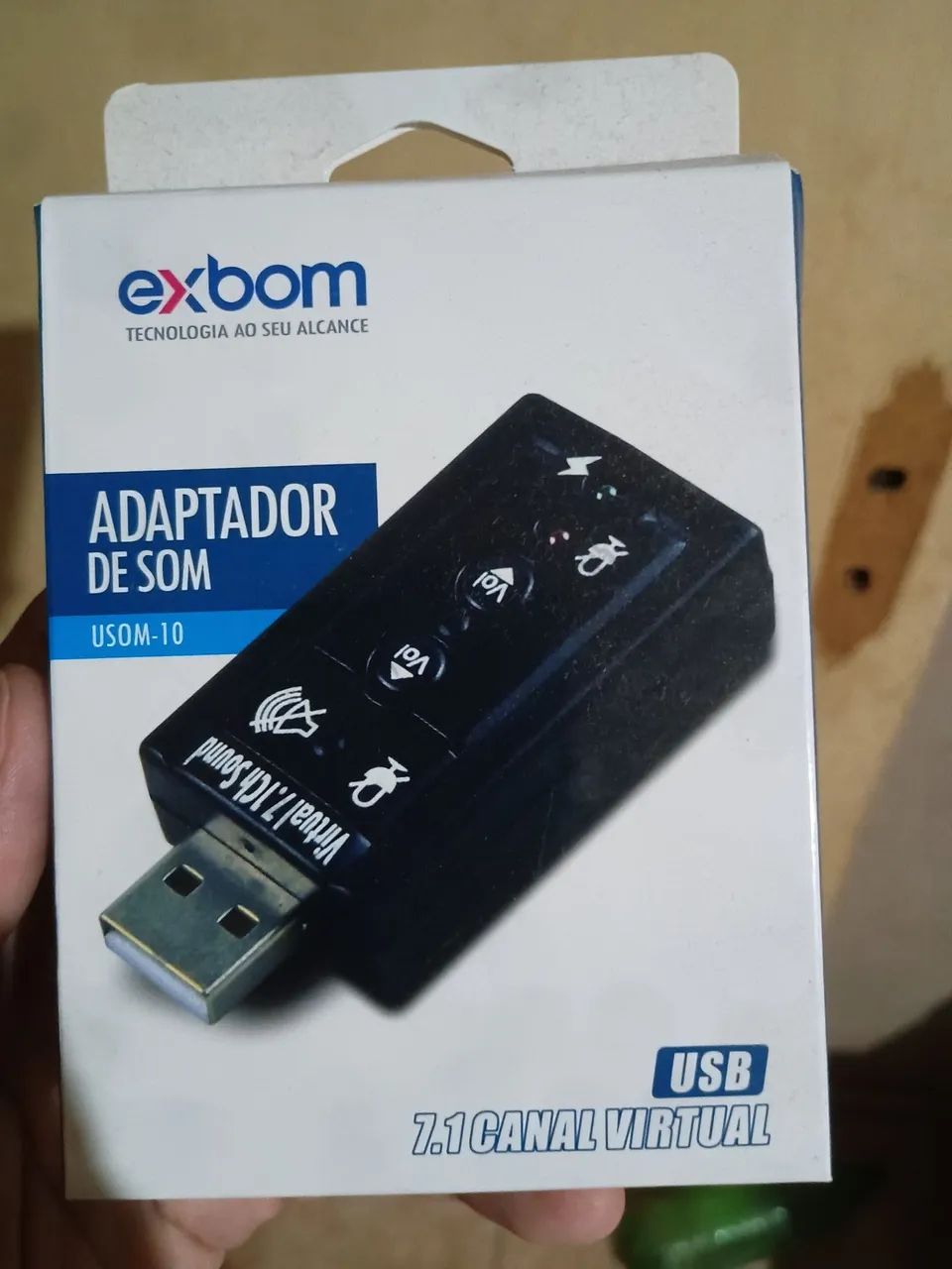 Adaptador USB para p2