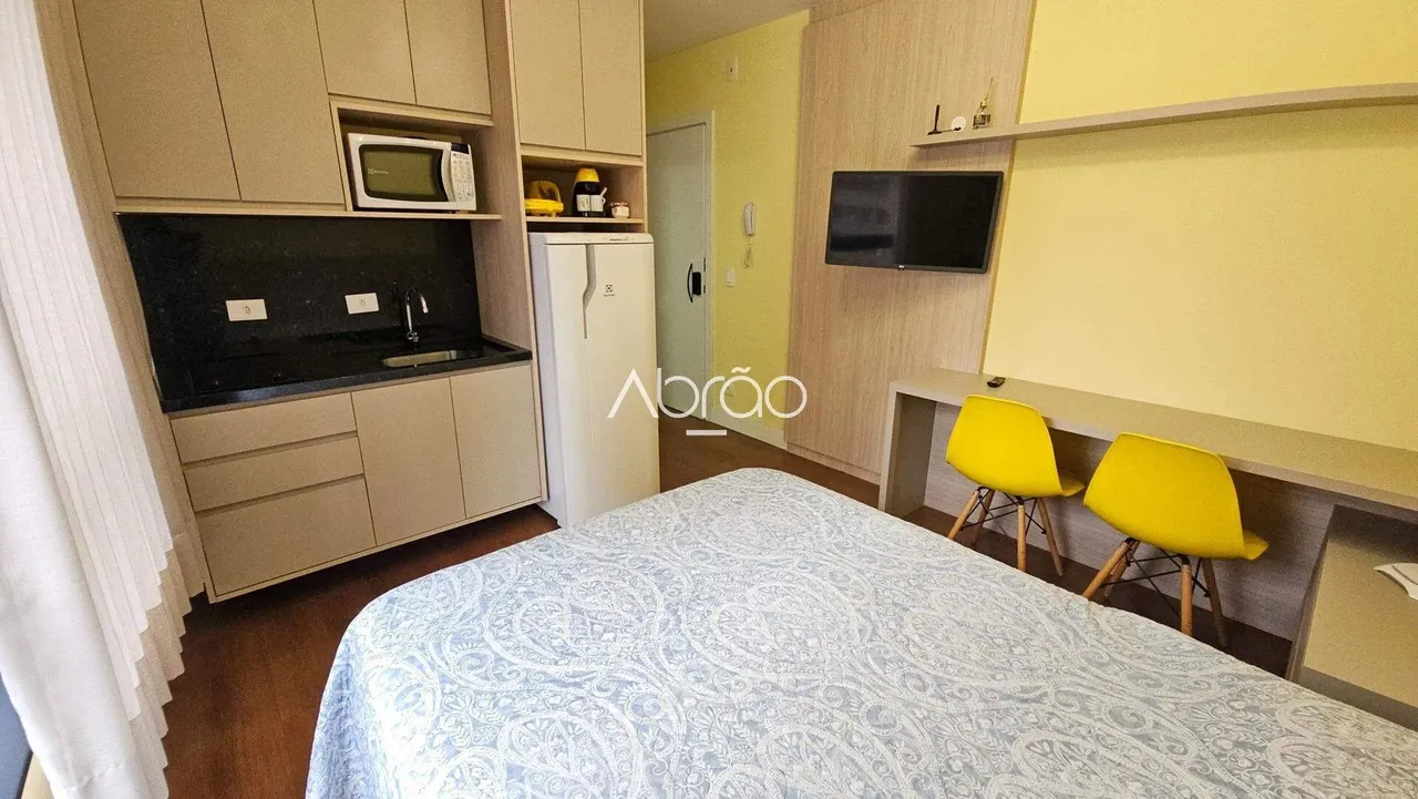 Apartamento studio mobiliado para alugar no Batel - Easy Life Emiliano, Curitiba - 19 m² |