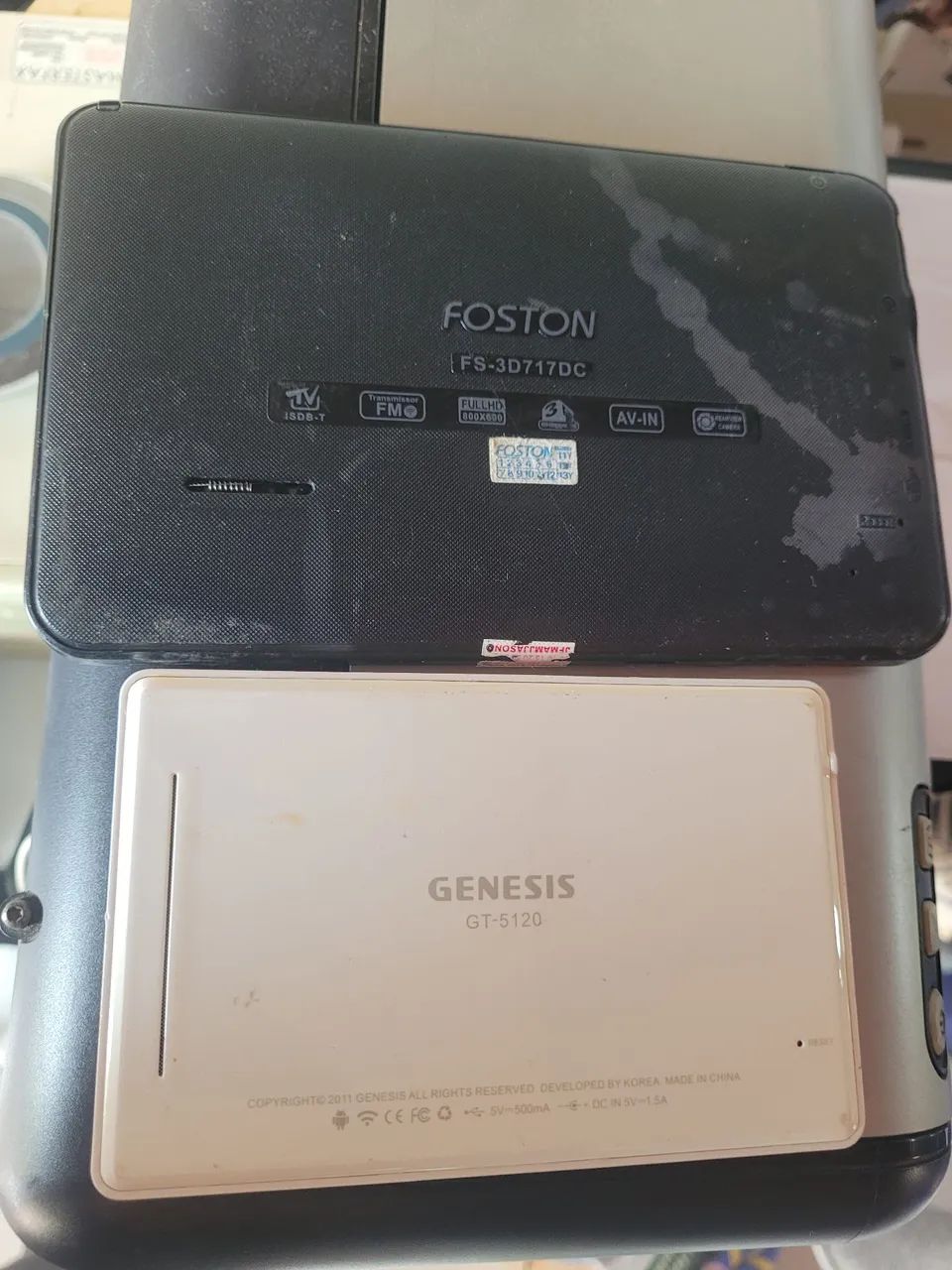 Lote 2 gps e 3 tablet no estado genesis * icco d50 phaser kinno foston  - Foto 3