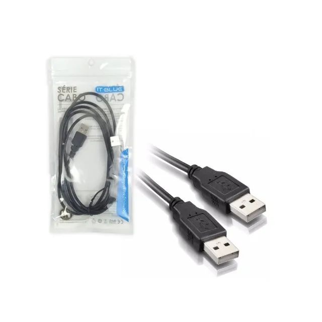 Cabo  Extensor USB  Macho x Macho 2 Metros