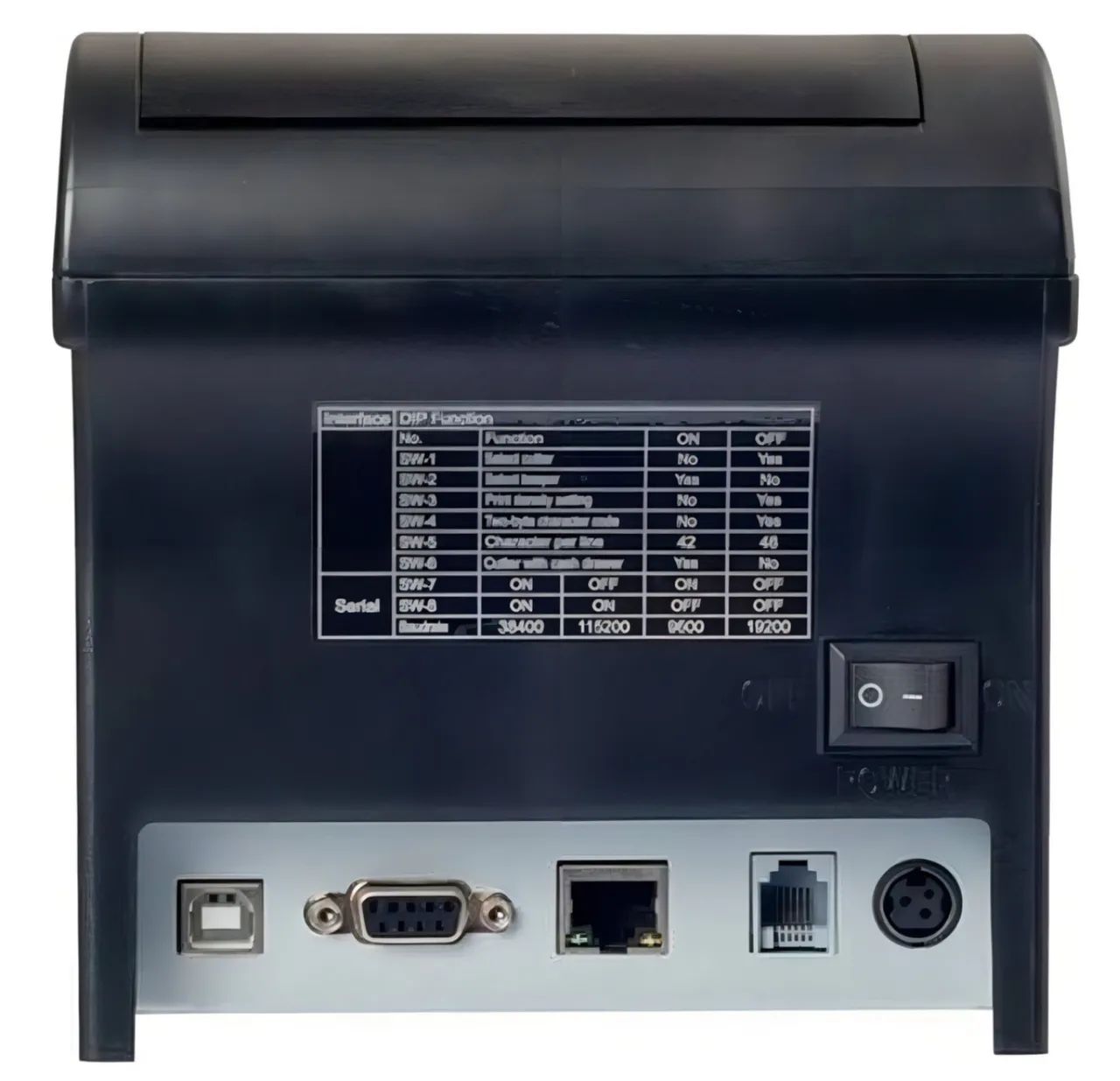 Impressora Elgin I8 Usb Ethernet Guilhotina Cor Preto Voltagem 46I8USECKD00 - Foto 5