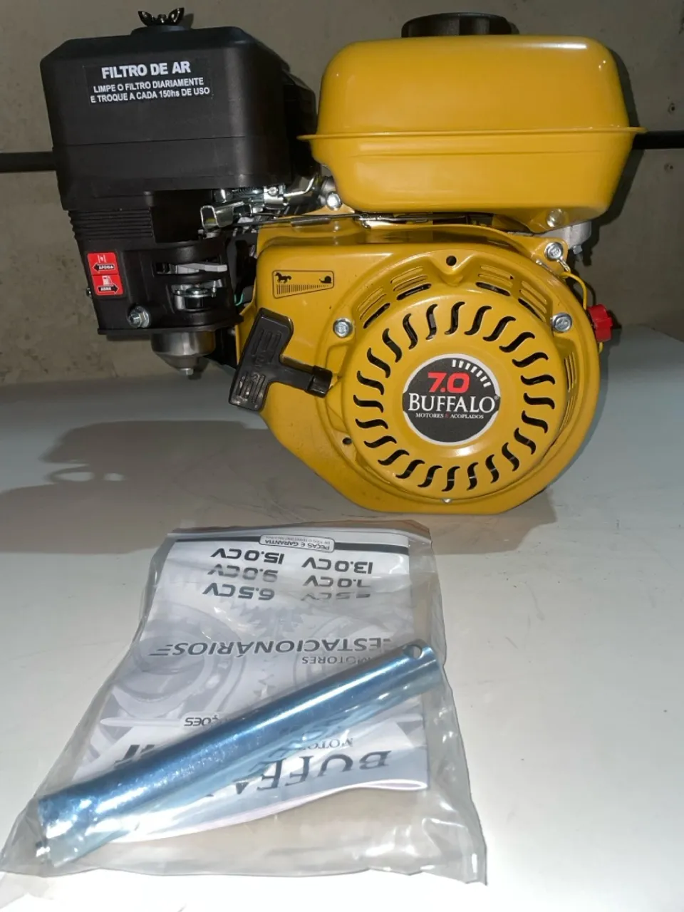 Motor Buffalo 7,0CV Partida Manual a Gasolina