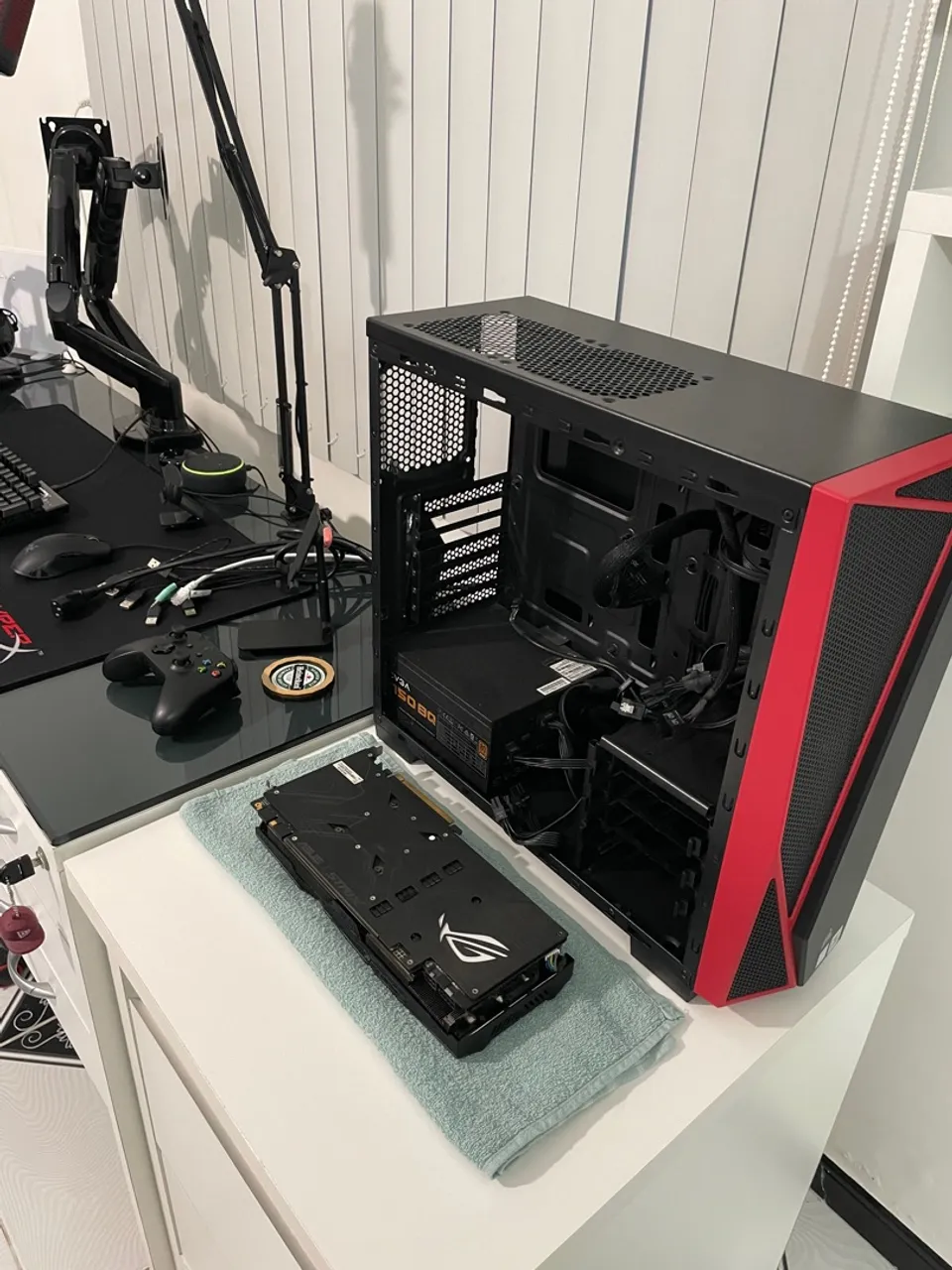  Placa de Vídeo Asus GeForce GTX 1080GB Rog Strix 256-Bit, Strix