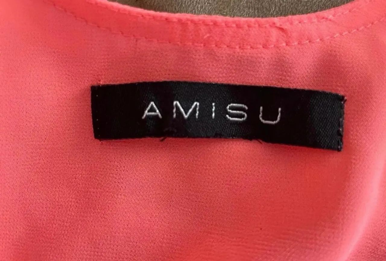 Vestido neon coral tam P / M Amisu - Foto 6