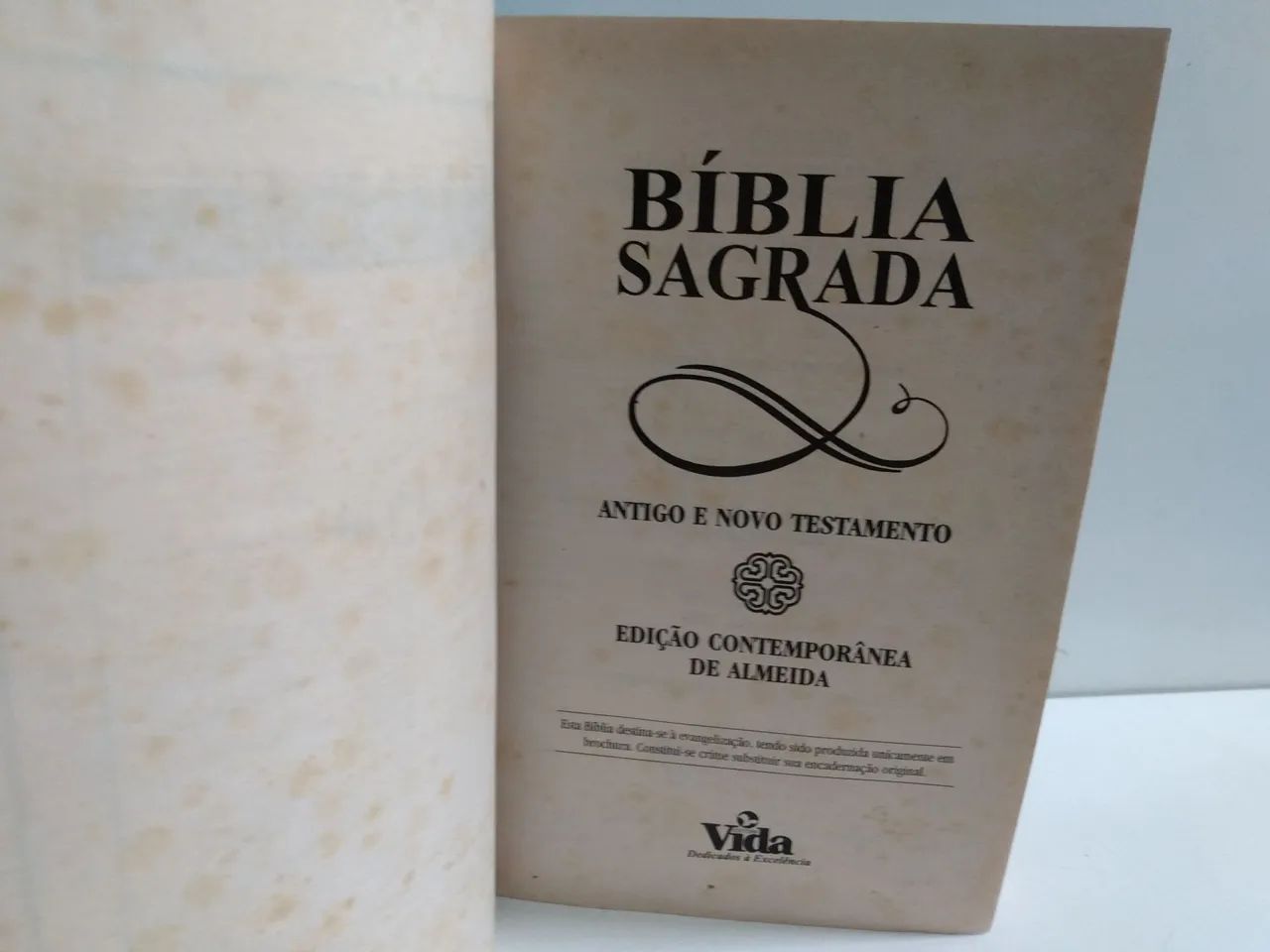 2 Bíblia Sagrada - Edição Contemporânea e Edição Pastoral - Foto 6