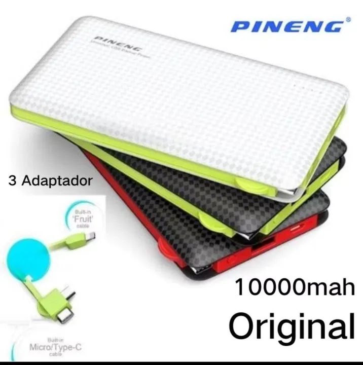 Carregador Portátil PINENG 10000mah Original