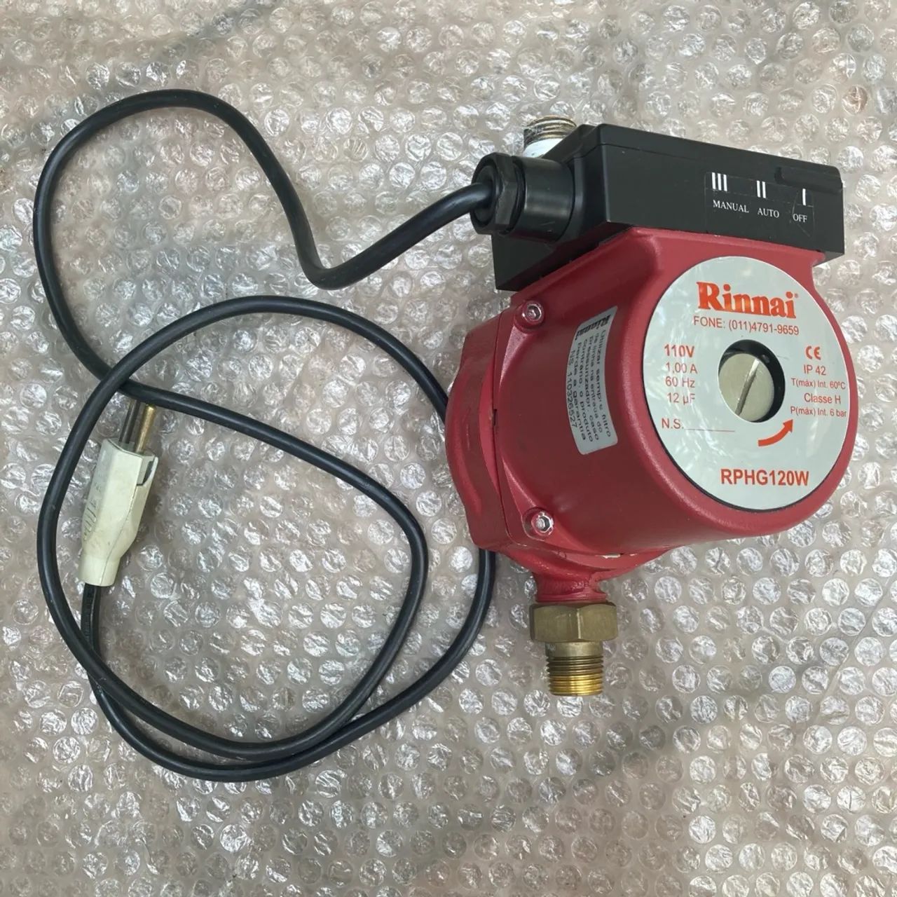Bomba d'água Rinnai RPHG120W - Nova - Foto 4