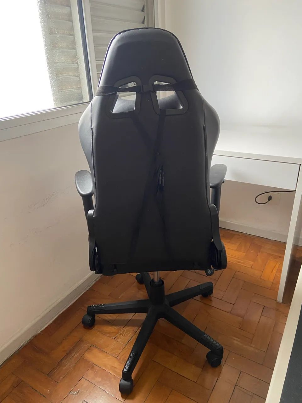 Cadeira gamer preta - Foto 4