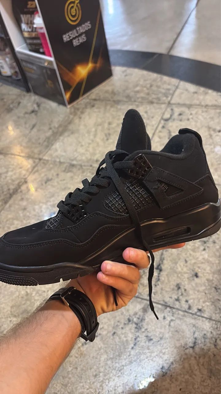 Air Jordan 4 Retro "Black Cat" - Foto 3