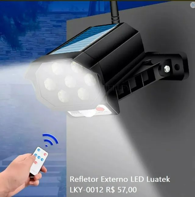 Refletor Externo LED Luatek LKY-0012 - Foto 4
