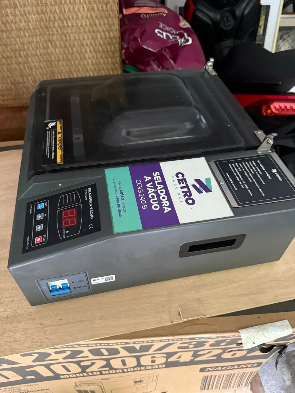 Seladora a Vacuo Cetro