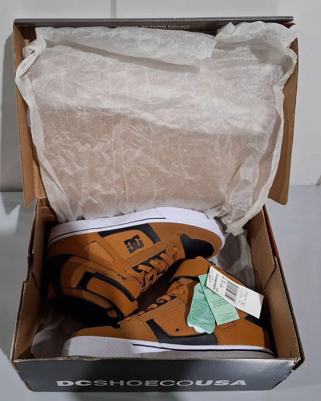 Tênis DC Pure High-Top EV - Tamanho 34 - Foto 5