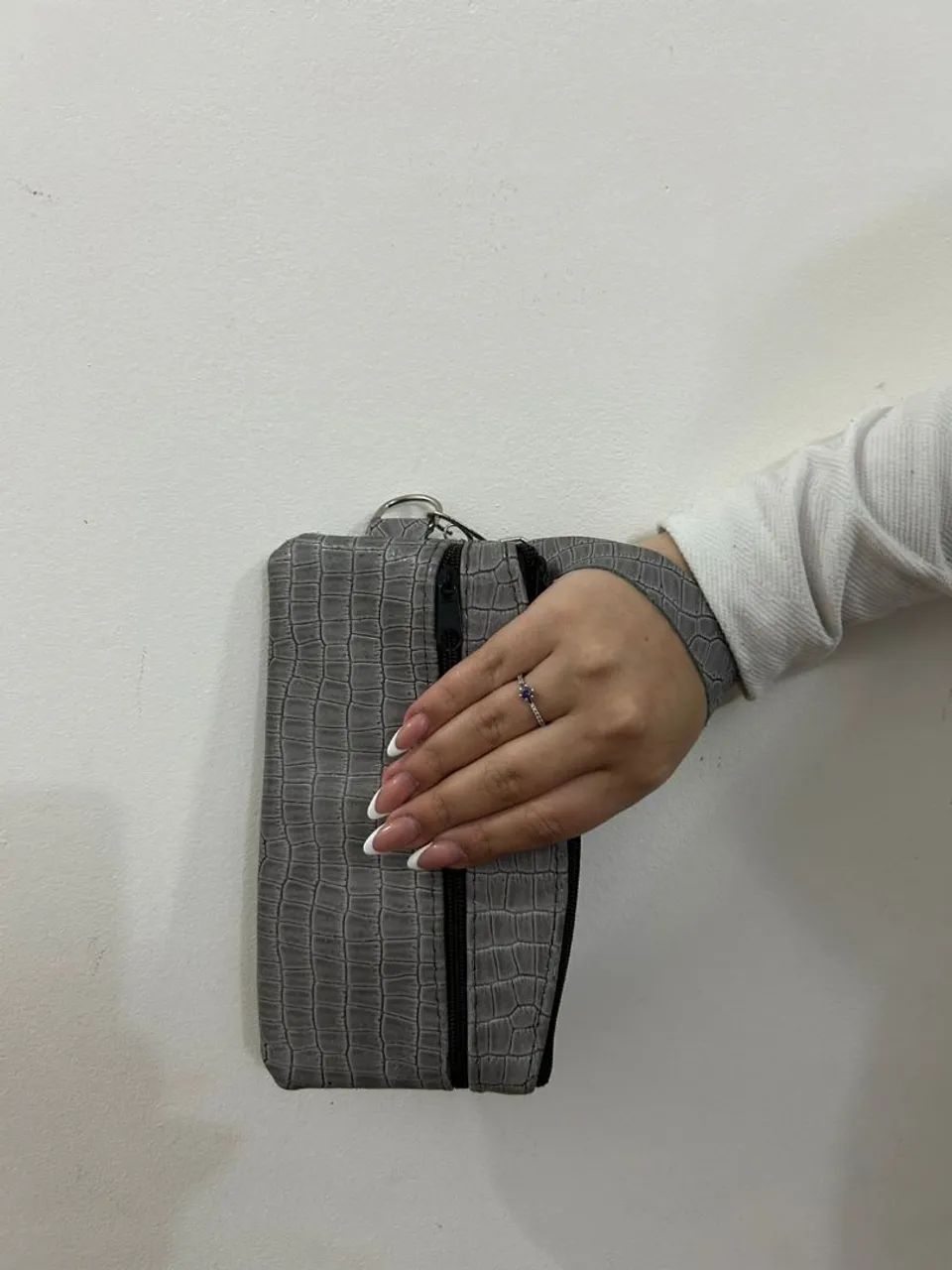 Bolsa de mão COURO crocodilo 