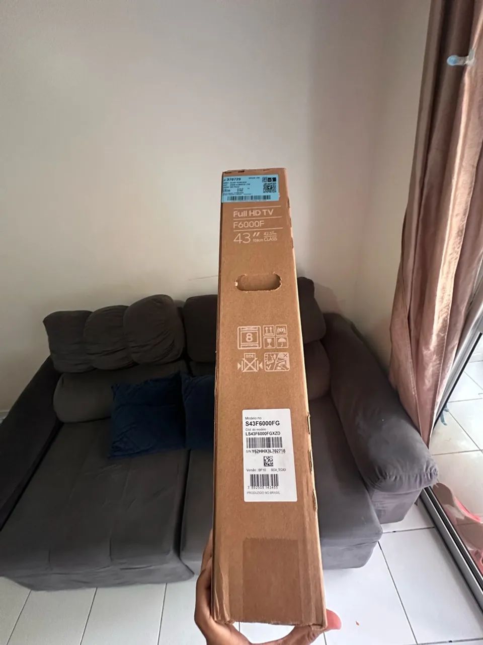 vendo smart tv samsung 43 polegadas full hd - Foto 4