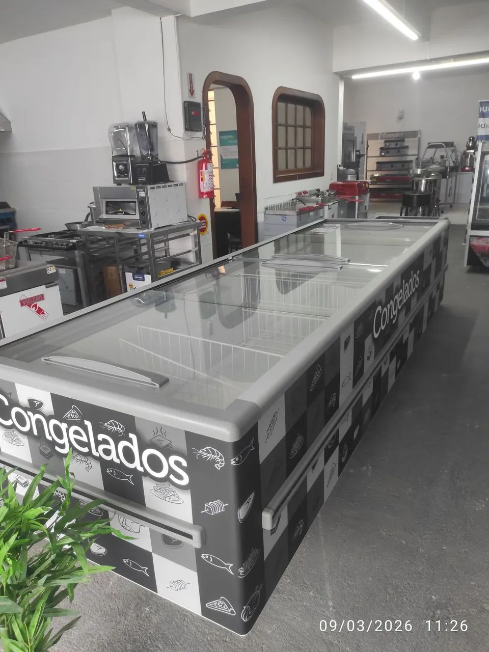 Bh Ilha expositora Fricon 1163 litros 3x1