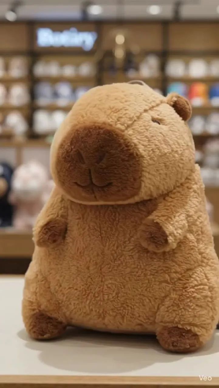 Bolsa de pelúcia capivara  - Foto 3
