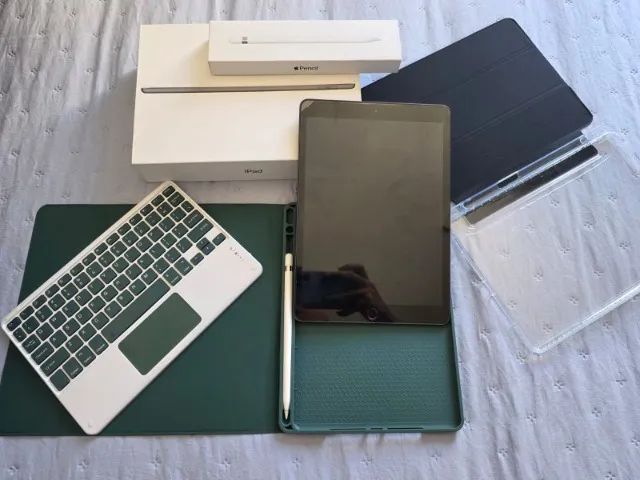 Apple iPad 10.2 128gb (8a Geração) Com Apple Pencil Original (Usado) - Foto 3