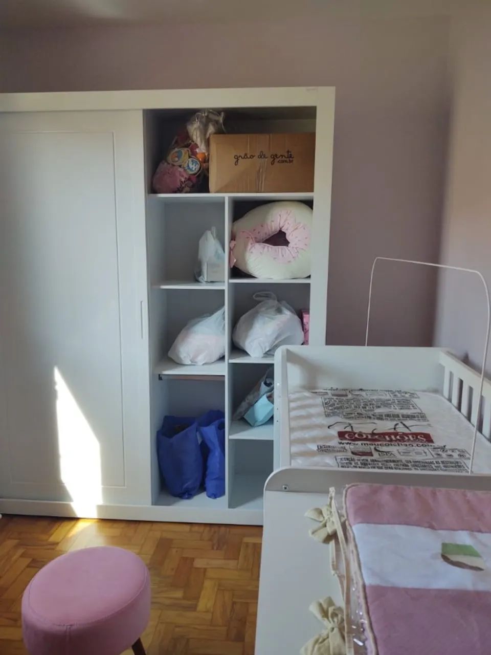 Berço/ mini cama/ armário  - Foto 4