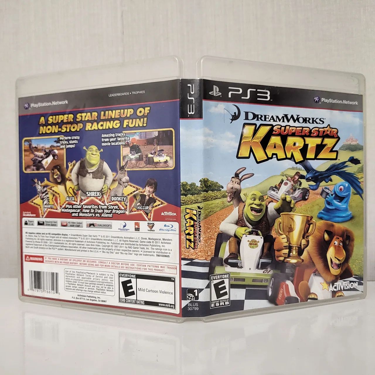 Jogo Dreamworks Super Star Kartz PS3 Original Americano Completo