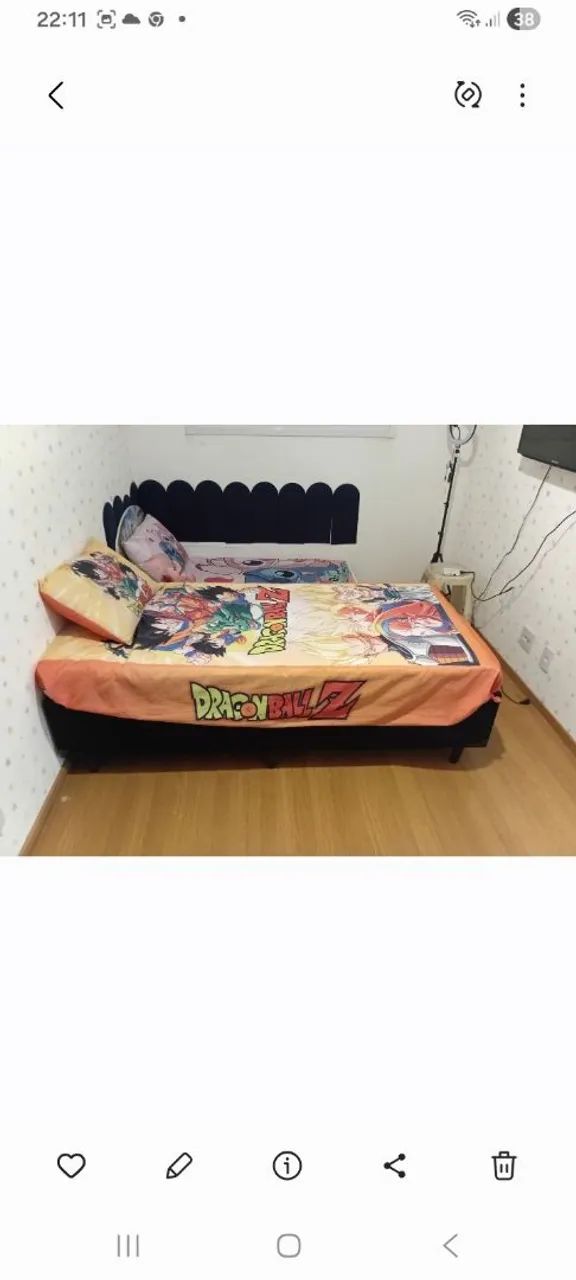 Cama de solteiro linda  - Foto 2