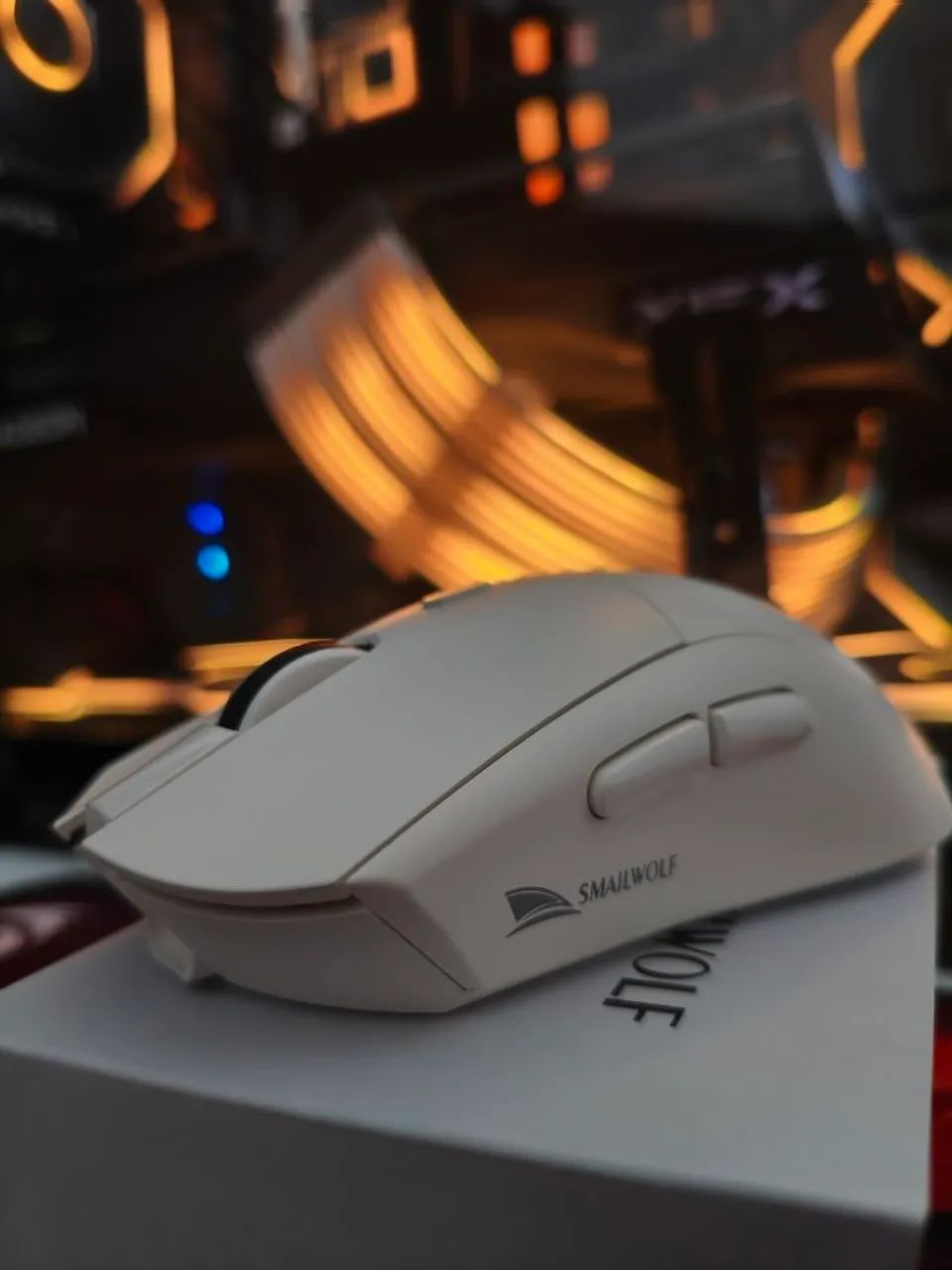 Mouse gamer Smailwolf RS7 Branco
