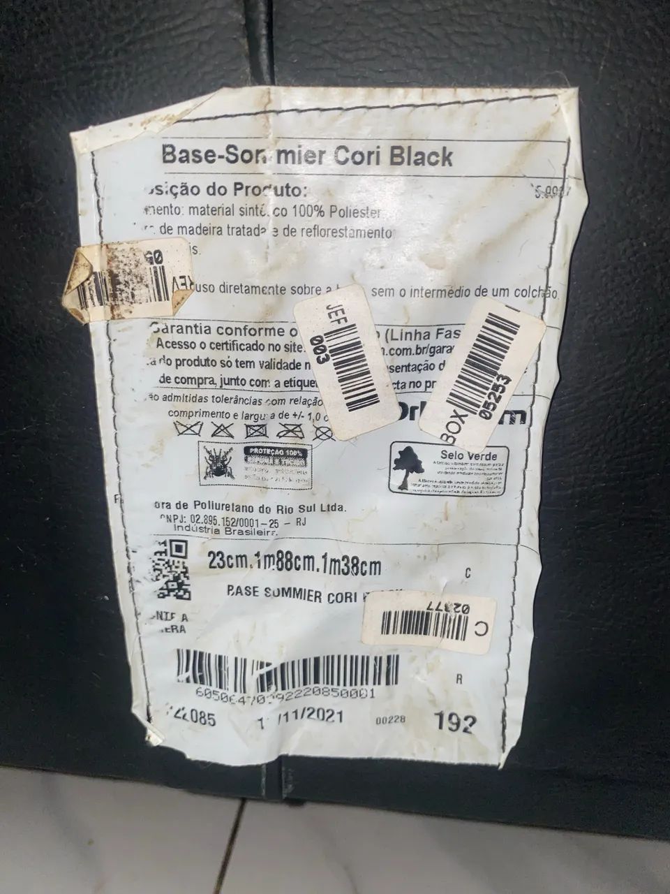 Cama de casal (box + colchão) - Foto 4